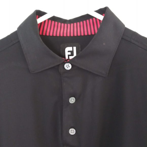 FOOTJOY FJ MENS ATHLETIC GOLF POLO SHIRT SIZE L - Picture 4 of 4